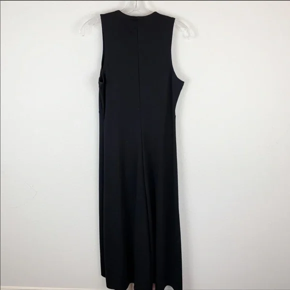 Bisou Bisou Black Sleeveless Rhinestone Dress F2 G221 - Picture 4 of 5